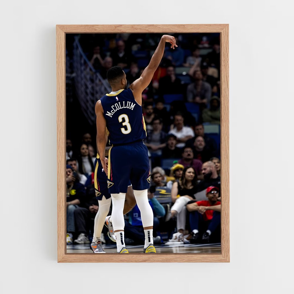 Poster All Star Cj – affiche Basketball (vue 4)